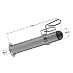 Gorilla Sports Adapter 50 mm für 30 mm Chrom Discount