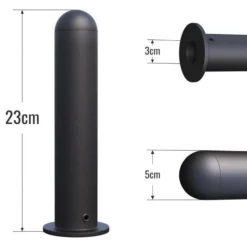 Gorilla Sports Adapter 50 mm für 30 mm Schwarz Hot