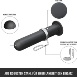 Gorilla Sports Adapter 50 mm für 30 mm Schwarz Hot