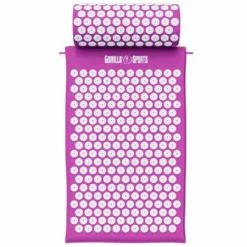 Gorilla Sports Akupressurmatte mit Kissen und Tragetasche Grün Discount