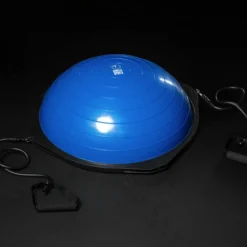 Gorilla Sports Balance Ball mit Widerstandsbändern Blau / Schwarz Clearance