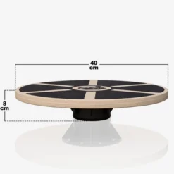 Gorilla Sports Balance Board aus Holz Schwarz Online