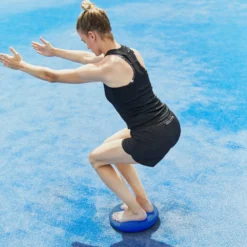 Gorilla Sports Balance Kissen rund inkl, Luftpumpe Türkis Online