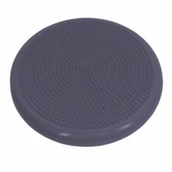 Gorilla Sports Balance Kissen rund mit Noppen inkl, Luftpumpe Schwarz