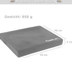 MOVIT Balance Pad aus Schaumstoff 50 x 40 x 6 cm Blau Clearance