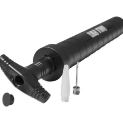 Gorilla Sports Ballpumpe mit 2 Ventilen und 16 cm Schlauch Schwarz Best