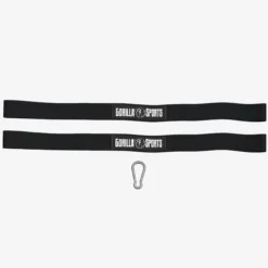 Gorilla Sports Befestigungsschlaufen Set Schwarz Outlet