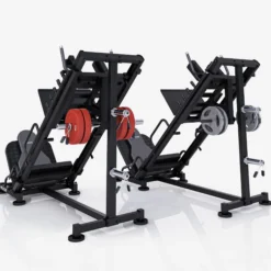 MAXXUS Beinpresse 2in1 - Hackenschmidt und Beinpresse Schwarz New