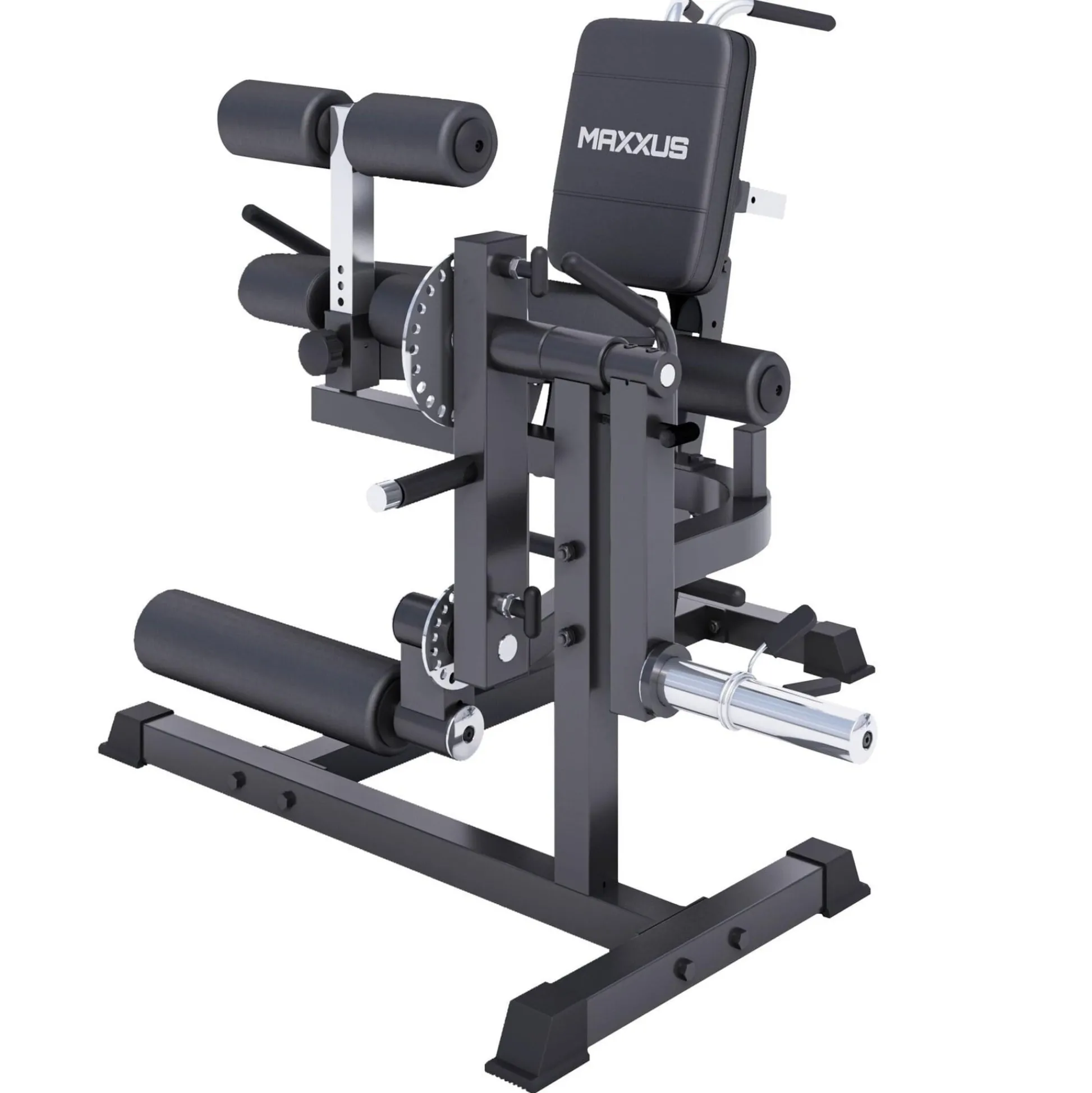 MAXXUS Beinstrecker 2 in 1 Schwarz Hot