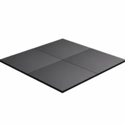 Gorilla Sports Bodenschutzmatte aus Gummi 50x50/100x100 cm mit 2 cm Dicke Schwarz Online