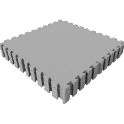 Gorilla Sports Bodenschutzmattenset 60x60 cm - 8 Matten Grau Sale