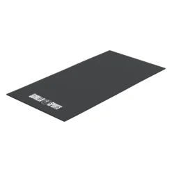 Gorilla Sports Bodenschutzmatte rutschfest 120/180 x 60 cm & 6 mm Dicke Schwarz Discount