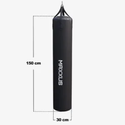 MAXXUS Boxsack 120 – 150 cm befüllbar Schwarz Hot