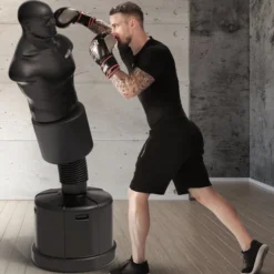 MAXXUS Boxsack stehend PRO Fighter höhenverstellbar Schwarz Discount