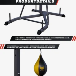 Gyronetics Boxsackständer E-Series inkl, Boxsack Grau / Gelb Sale