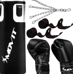MOVIT Boxset inkl. Boxsack, Boxhandschuhen und Bandagen Weiss Online