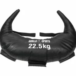 Gorilla Sports Bulgarian Bag mit Griffschlaufen 5 - 22,5 kg Schwarz Discount