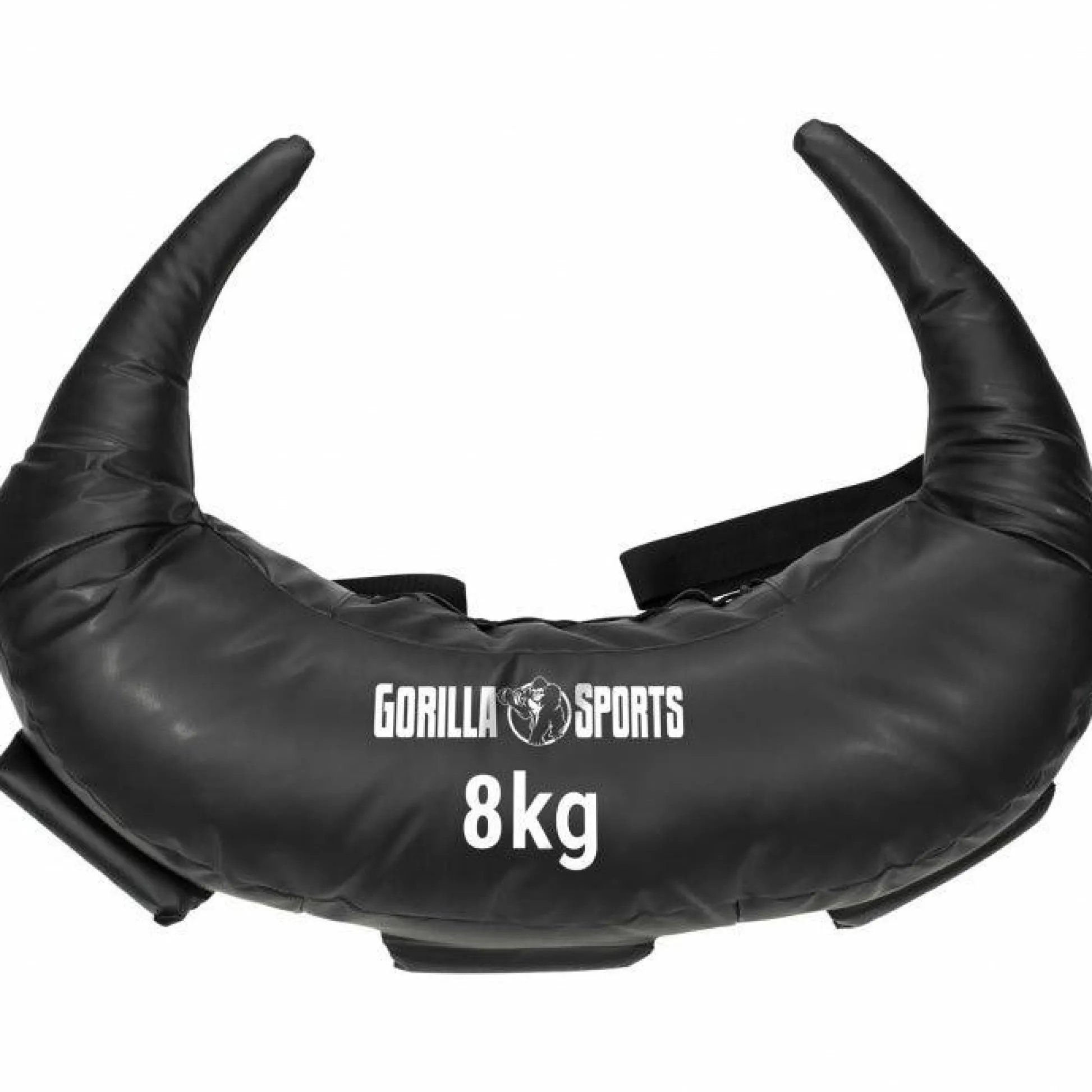 Gorilla Sports Bulgarian Bag mit Griffschlaufen 5 - 22,5 kg Schwarz Sale