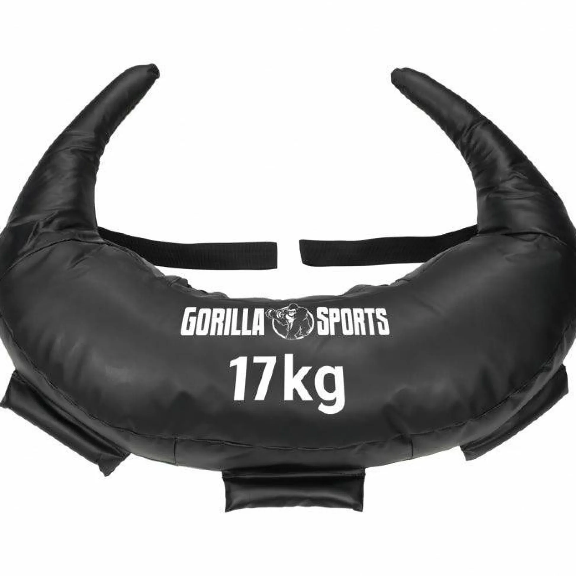 Gorilla Sports Bulgarian Bag mit Griffschlaufen 5 - 22,5 kg Schwarz Sale