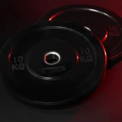 Gorilla Sports Bumper Plates Gummi Olympia 5 - 25 kg Schwarz Discount