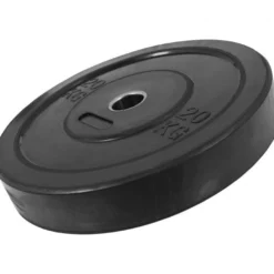 Gorilla Sports Bumper Plates Gummi Olympia 5 - 25 kg Schwarz Discount