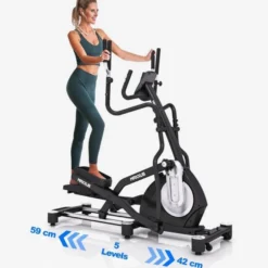 MAXXUS Crosstrainer CX 7.5 Schwarz / Silber New