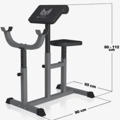 Gyronetics Curlbank E-Series verstellbar Schwarz New