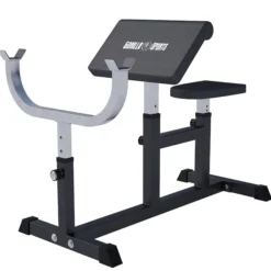 Gorilla Sports Curlbank verstellbar Schwarz Hot