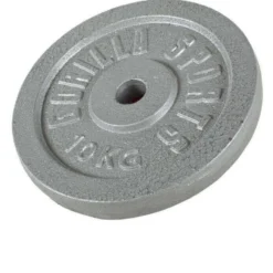 Gorilla Sports Curlbank verstellbar inkl Curlset Gusseisen 38 kg Schwarz / Weiss / Silber New