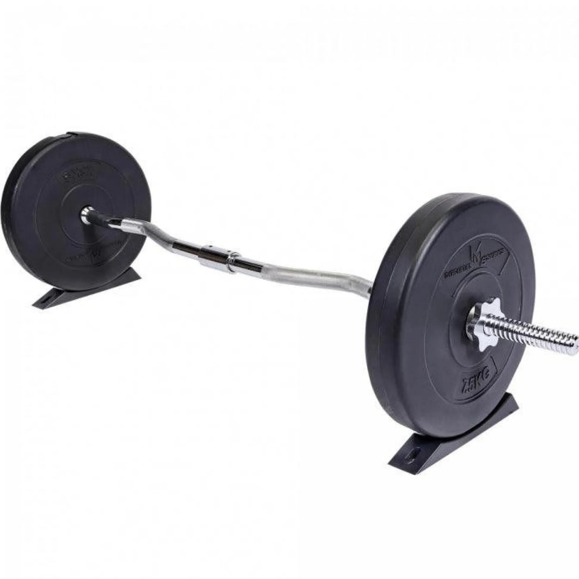 Gorilla Sports Deadlift Keil 2er Set Silikon Schwarz Clearance