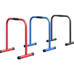 Gorilla Sports Dip Barren 73 cm gepolstert Blau New