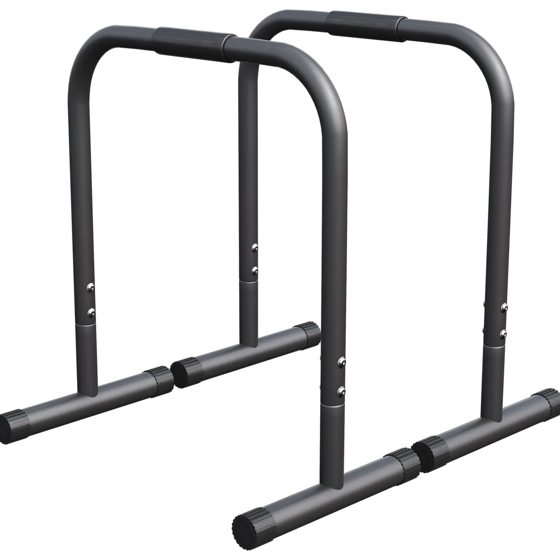 Gorilla Sports Dip Barren 73 cm gepolstert Schwarz Best