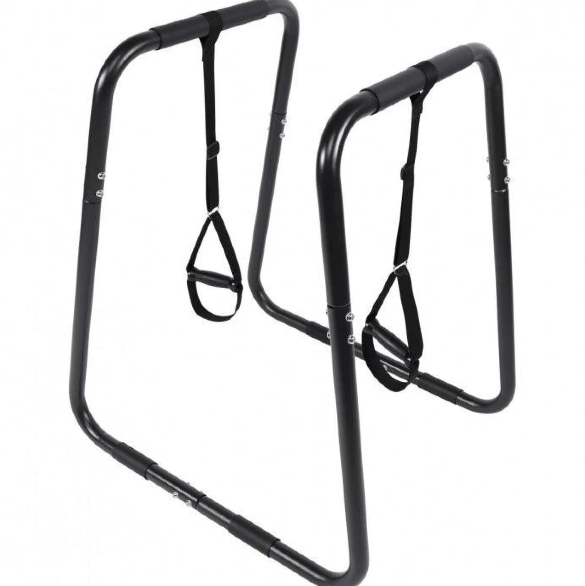 Gorilla Sports Dip Barren 95 cm mit verstellbaren Griffen Schwarz Online