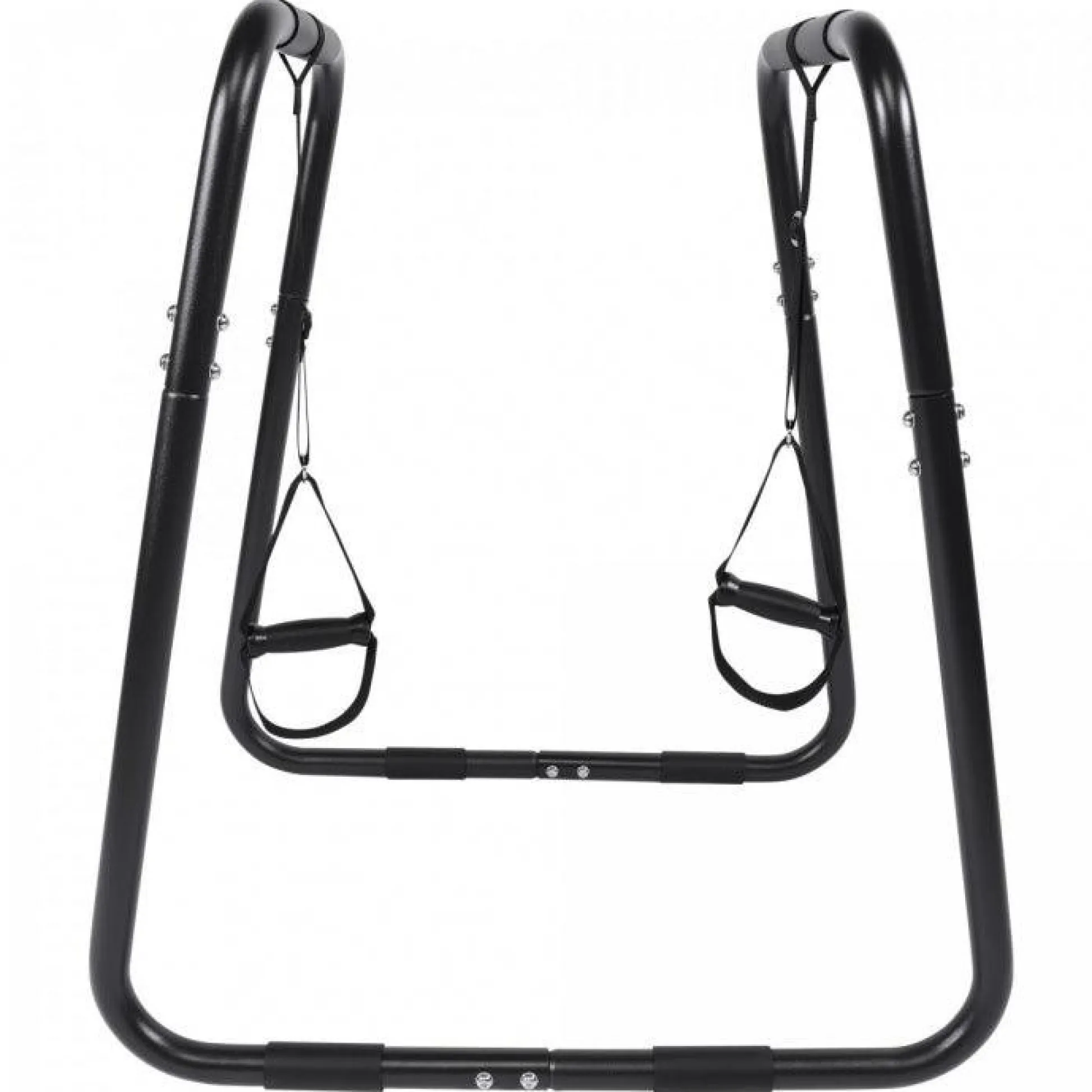 Gorilla Sports Dip Barren 95 cm mit verstellbaren Griffen Schwarz Online