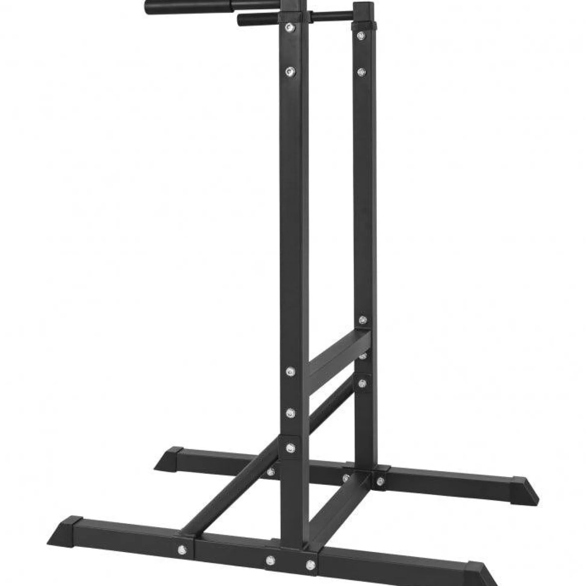Gorilla Sports Dip Station mit gepolsterten Griffen Schwarz Discount