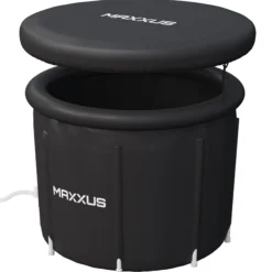 MAXXUS Eistonne XL 450 Liter - 90 cm Durchmesser aufblasbar Schwarz Outlet