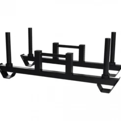 Gorilla Sports Farmers Walk Hantelstangen 2er Set Olympia Schwarz Outlet