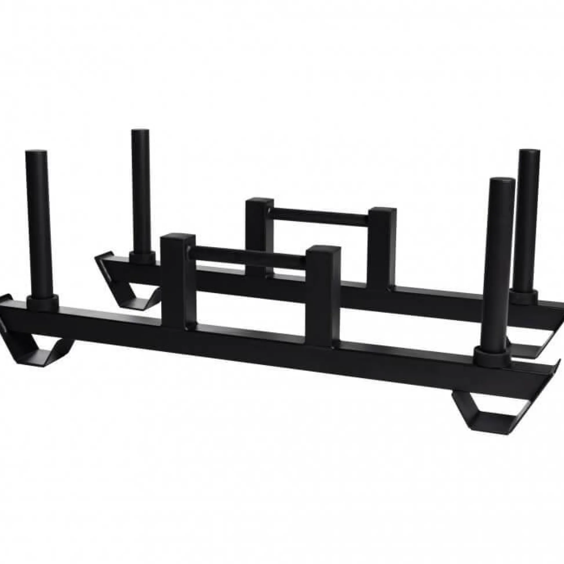 Gorilla Sports Farmers Walk Hantelstangen 2er Set Olympia Schwarz Outlet