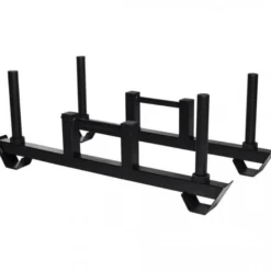 Gorilla Sports Farmers Walk Hantelstangen 2er Set Olympia Schwarz Outlet