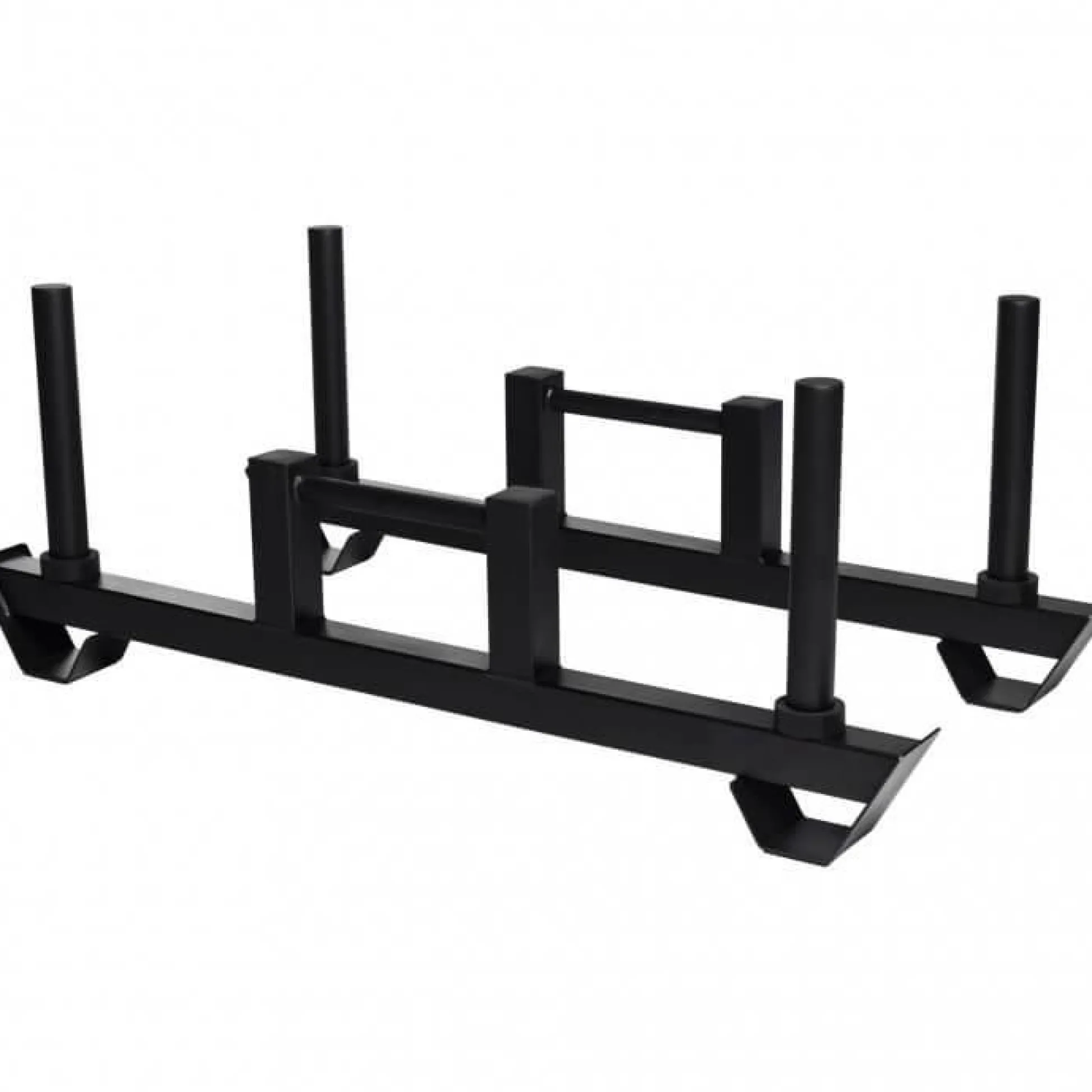Gorilla Sports Farmers Walk Hantelstangen 2er Set Olympia Schwarz Outlet