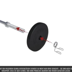 Gorilla Sports Federverschluss 2er Set Olympia Silber Hot