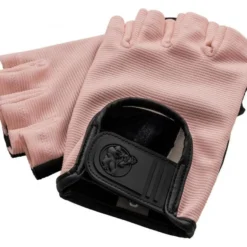 Gorilla Sports Fitness Handschuhe Leder in verschiedenen Farben Rosa