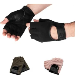 Gorilla Sports Fitness Handschuhe Leder in verschiedenen Farben Rosa Outlet