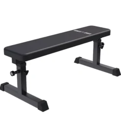 Gorilla Sports Flachbank verstellbar Schwarz