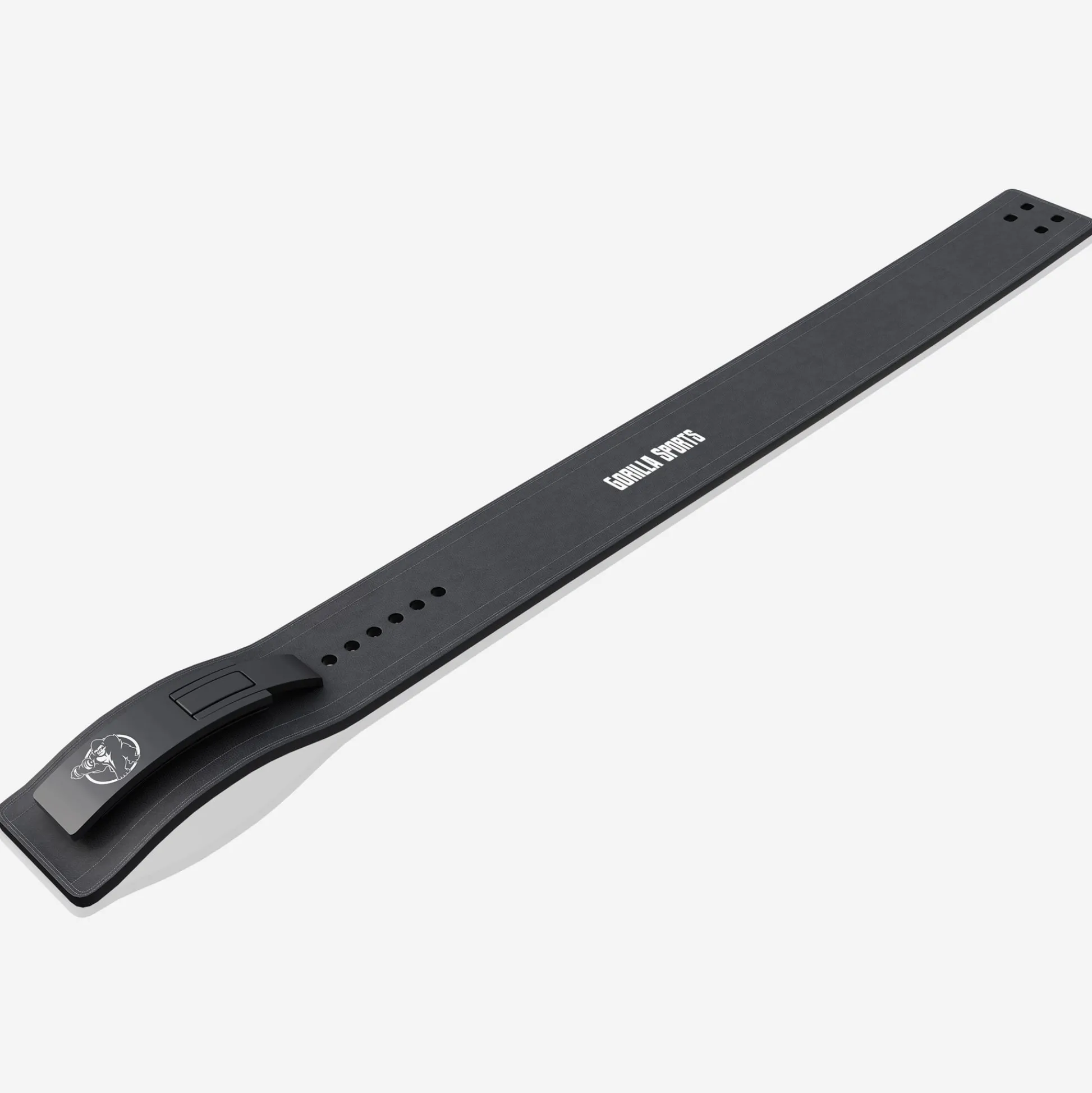 Gorilla Sports Gewichthebergürtel Leder 10 mm S - XL Schwarz Discount