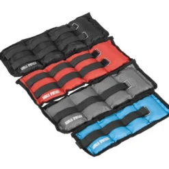 Gorilla Sports Gewichtsmanschetten Set 1 - 10 kg Schwarz