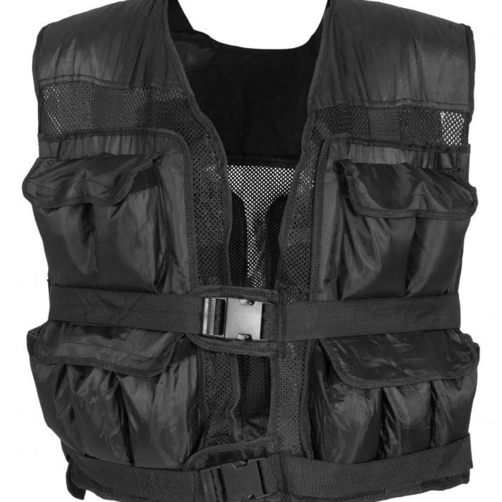 Gorilla Sports Gewichtsweste verstellbar 10 - 30 kg Schwarz Online