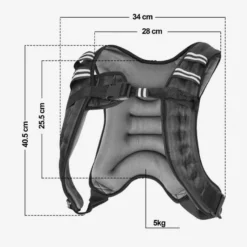 Gorilla Sports Gewichtsweste X-Style 5 - 10 kg Schwarz Sale