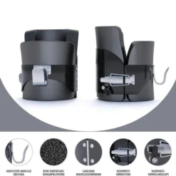 Gorilla Sports Gravity Boots Schwarz