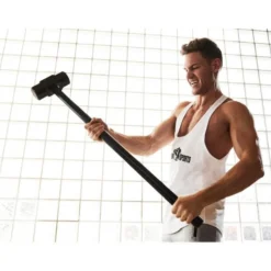 Gorilla Sports Gym Hammer aus Stahl 6 - 15 kg Grau